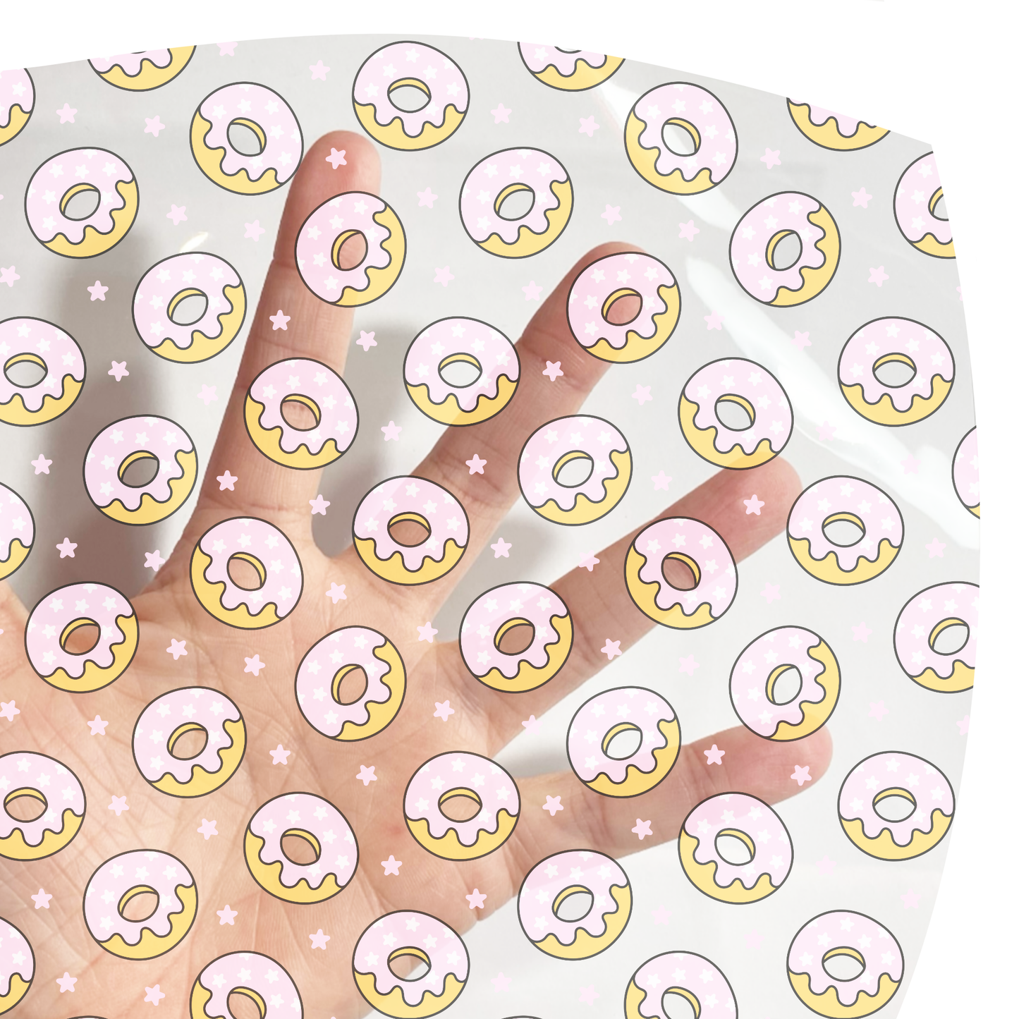 Transparent Jelly Sheet (Doughnuts)