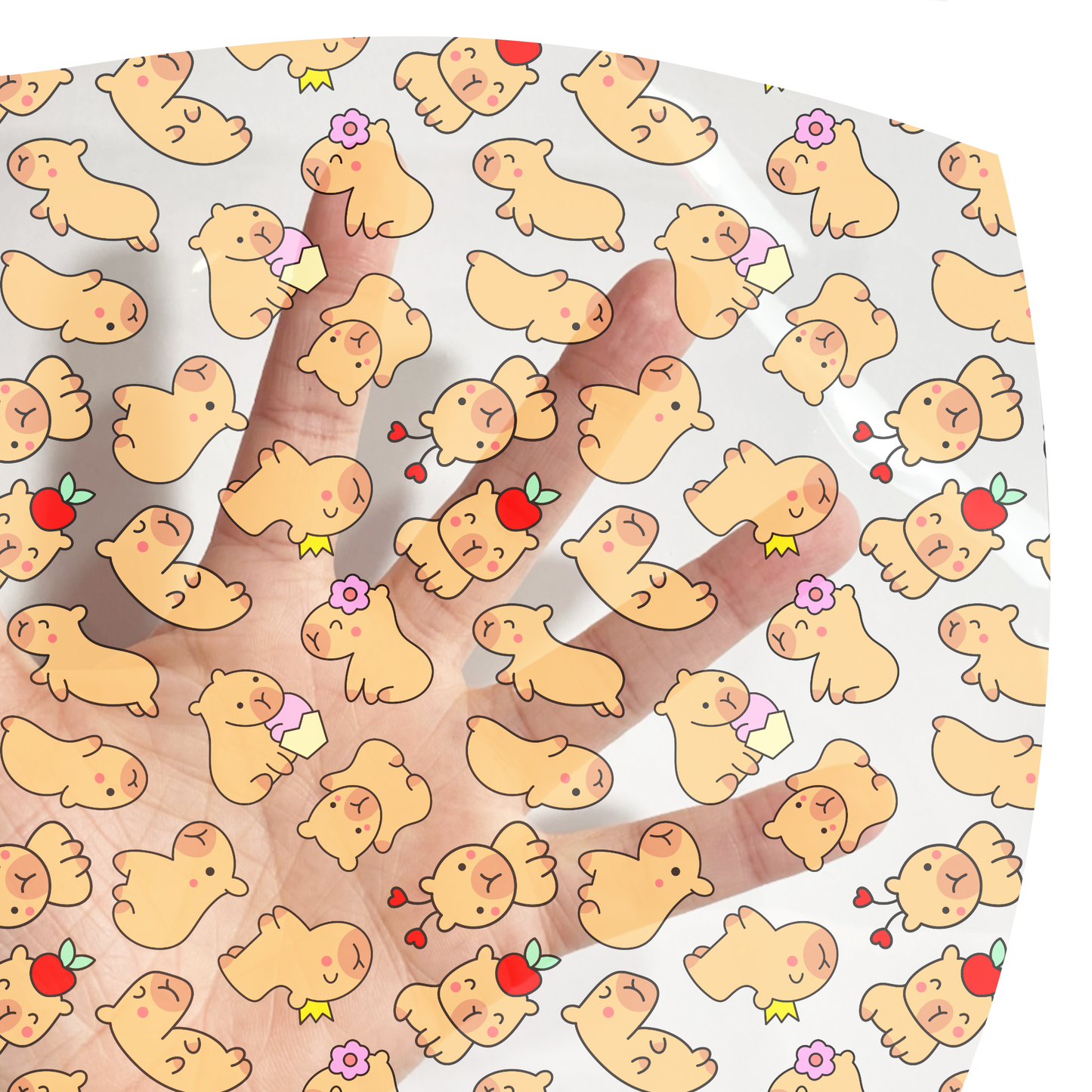 Transparent Jelly Sheet (Capybara)