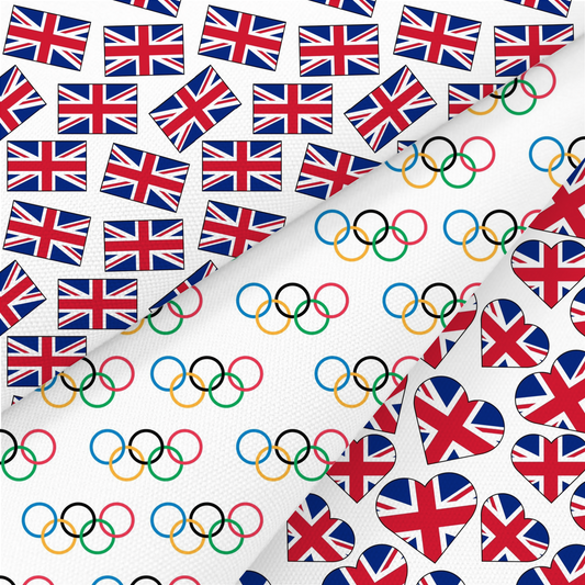 The Olympics Printed Fabric