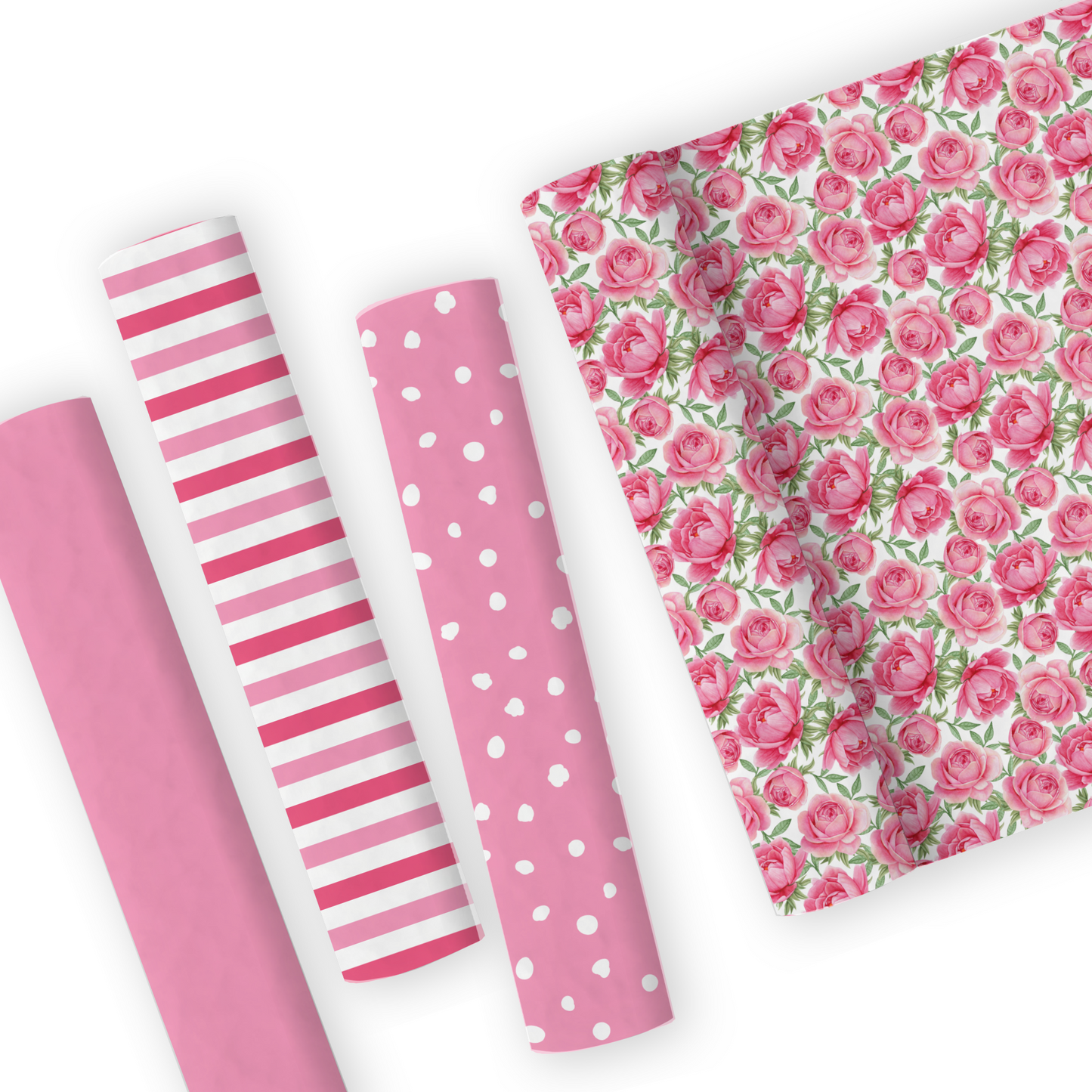 Peony Leatherette And Coordinating Fabrics