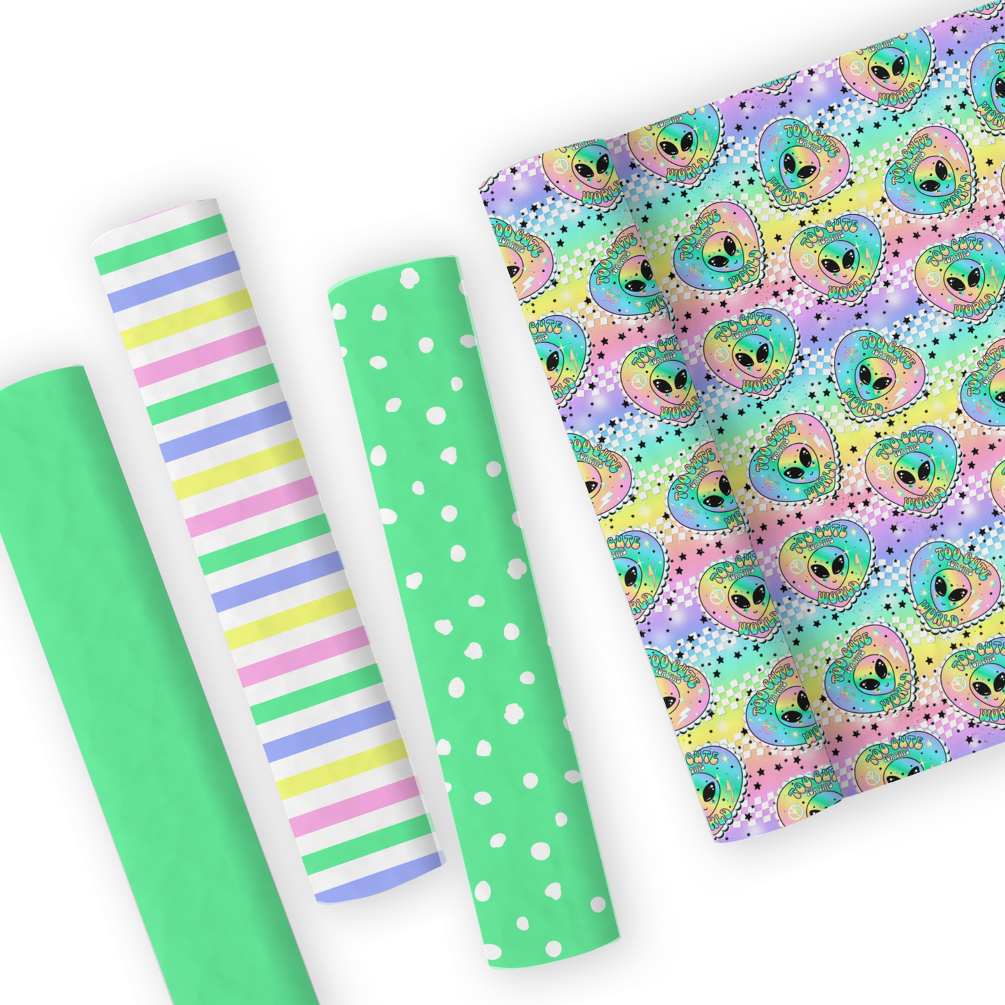 Alien Leatherette And Coordinating Fabrics