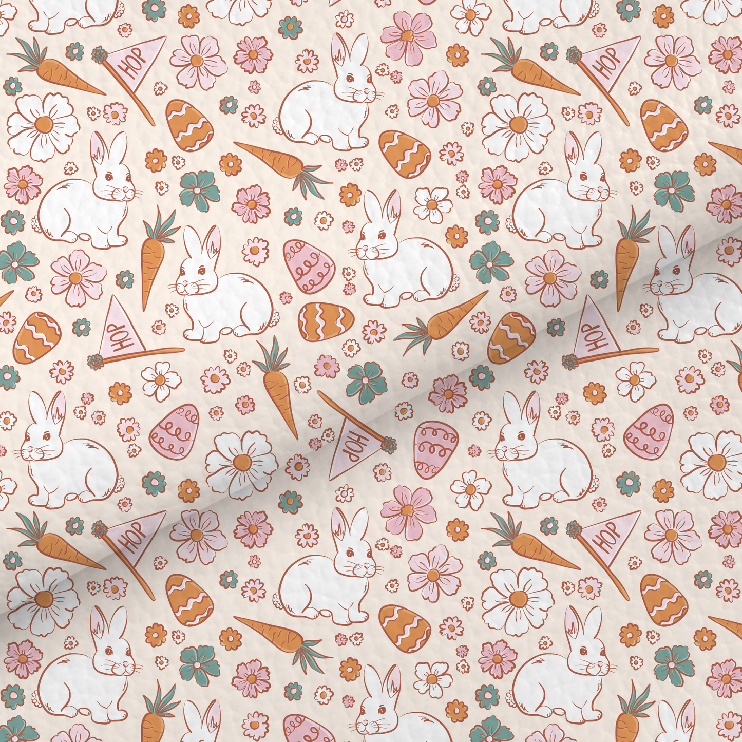 Easter Bunnies Leatherette