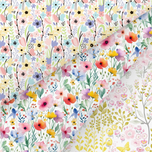 Wildflower Printed Fabric