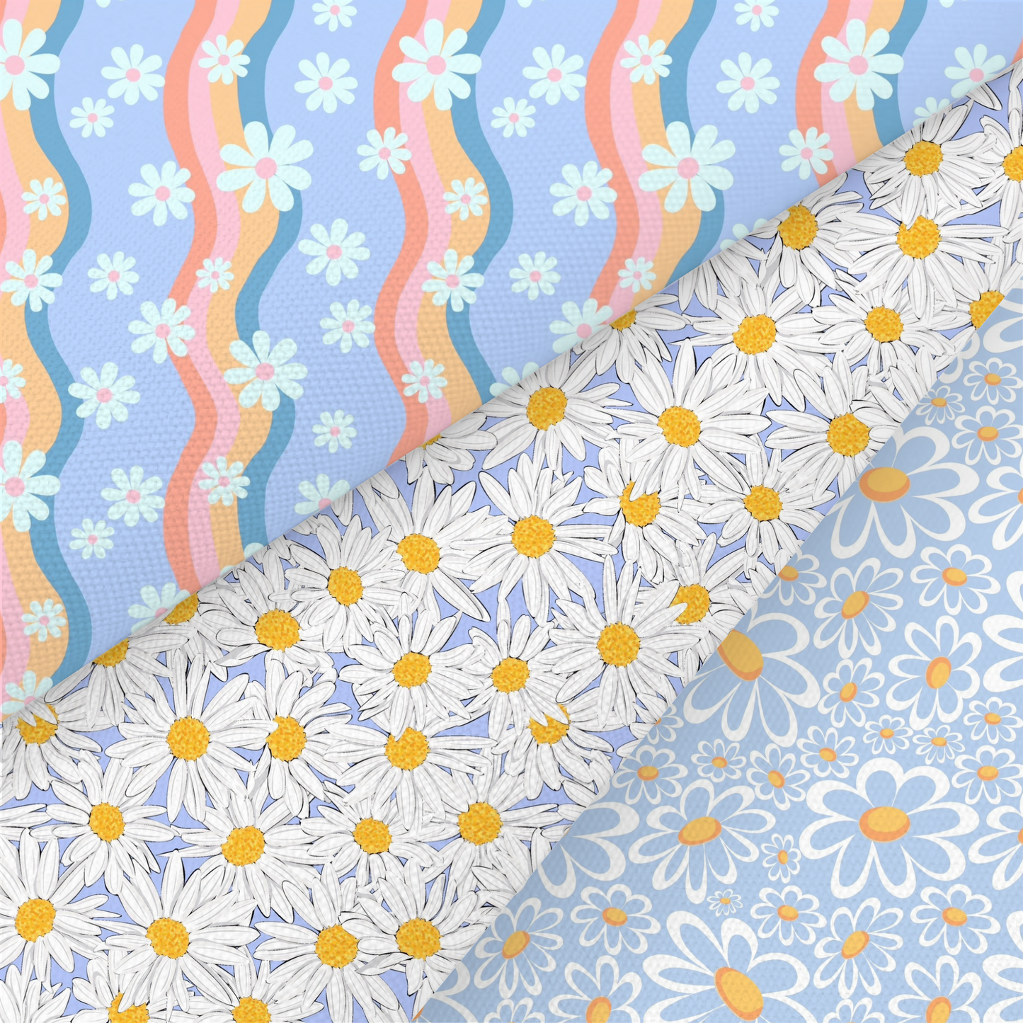 Daisy Printed Fabric