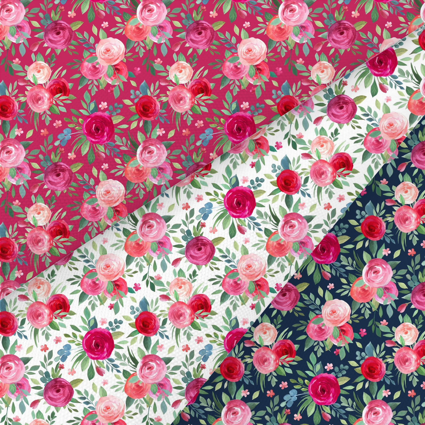 Rose Printed Fabric