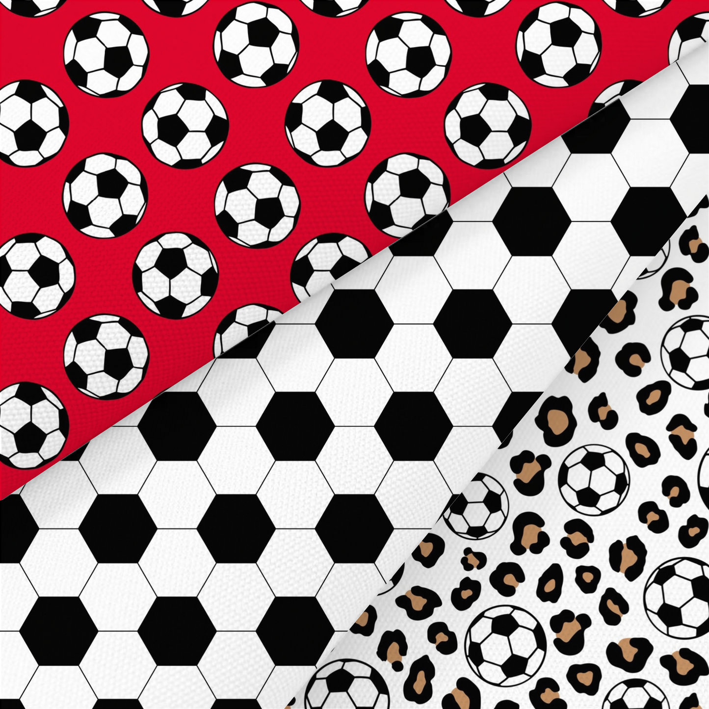 Football Printed Fabric