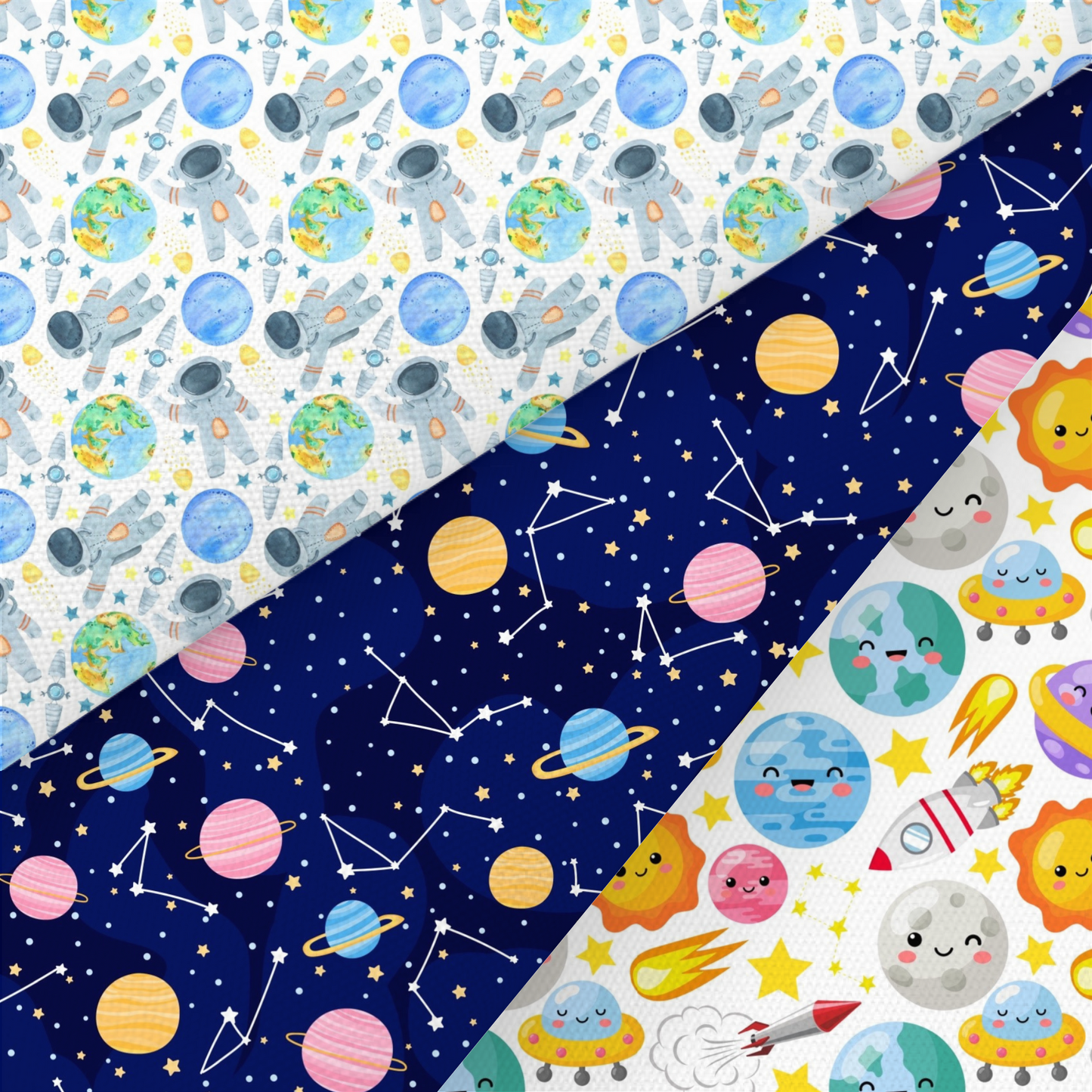 Space Printed Fabric