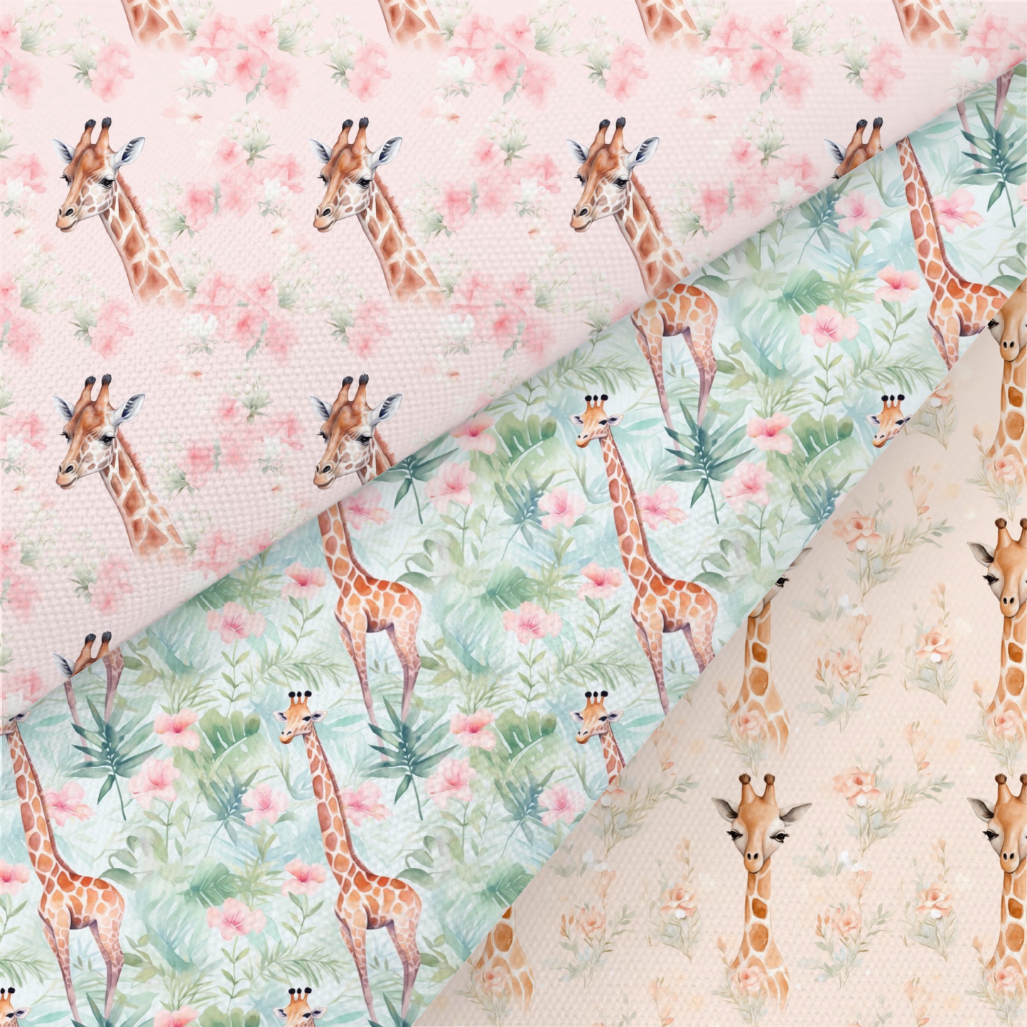 Giraffe Printed Fabric