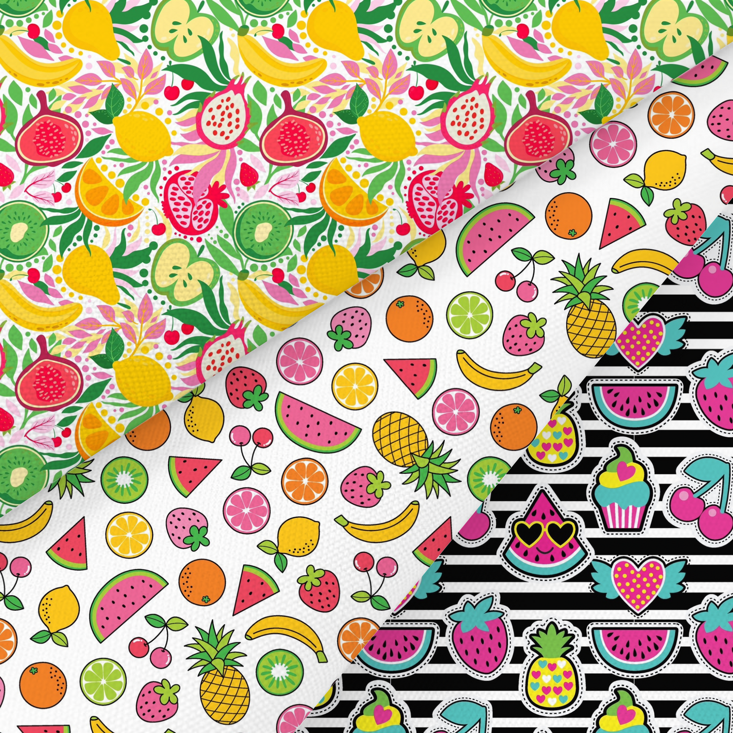 Fruit Printed Fabric