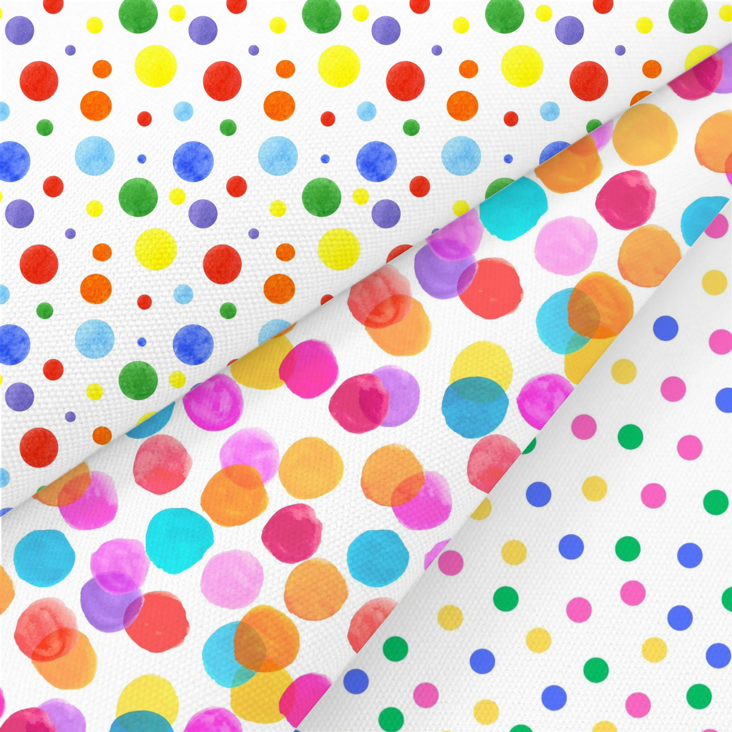 Dots Printed Fabric