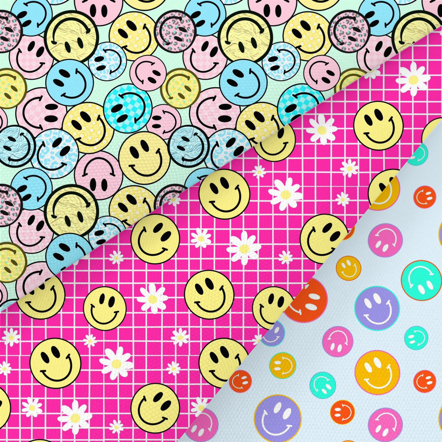 Smiley Printed Fabric