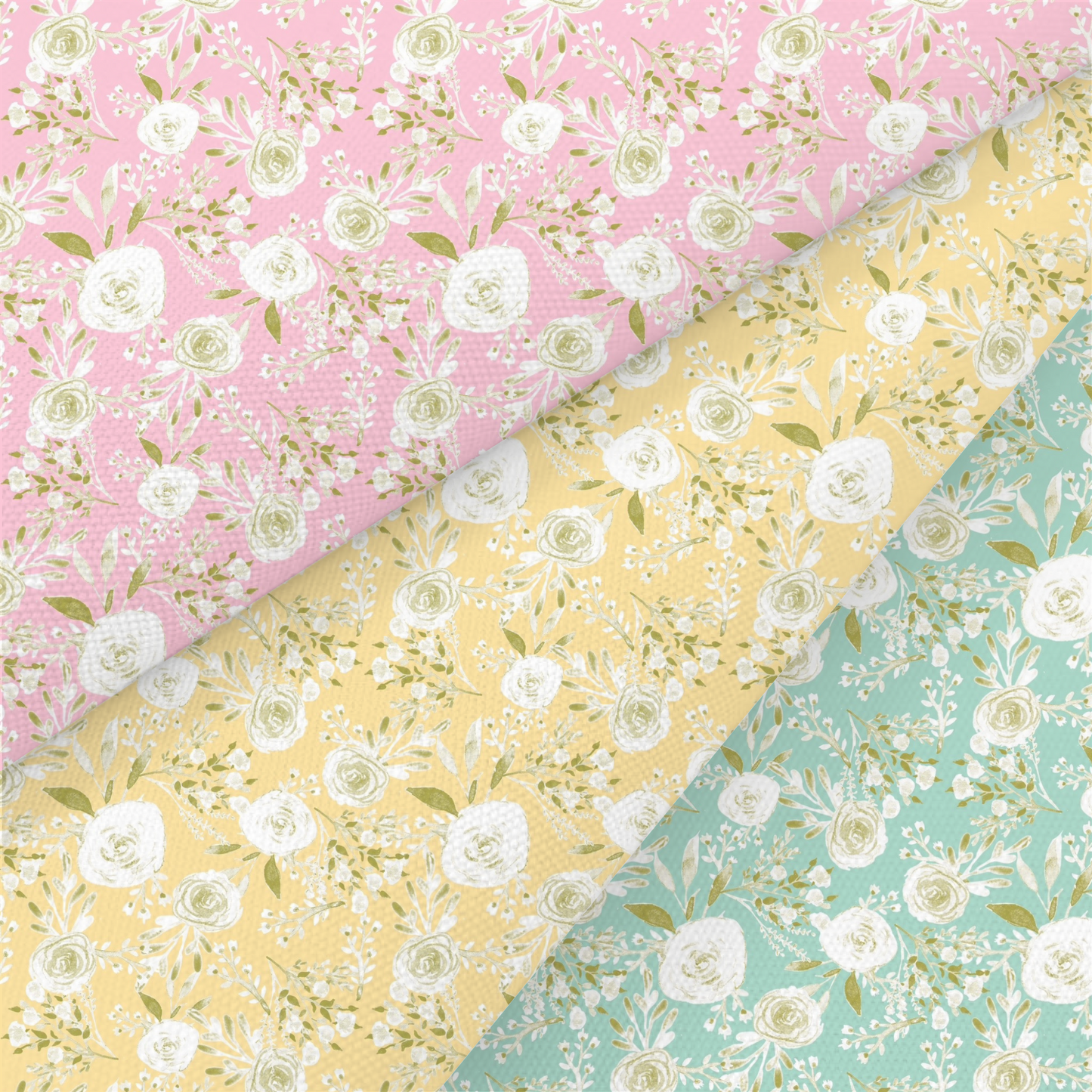 Rose Printed Fabric