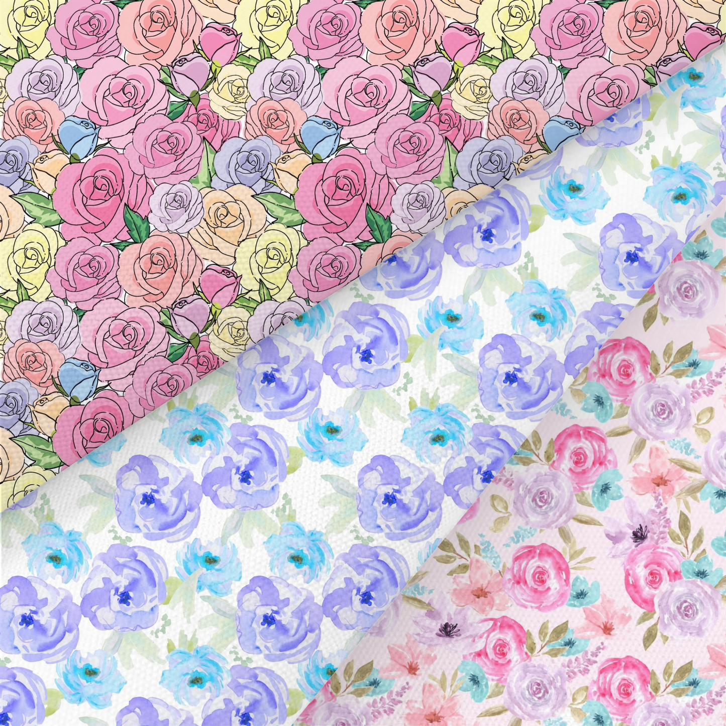 Rose Printed Fabric