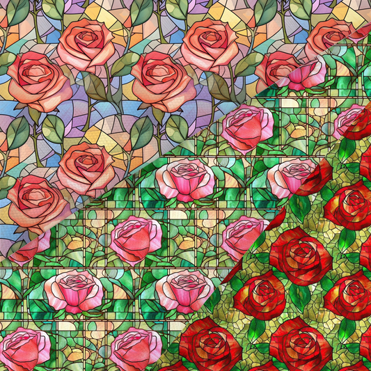 Rose Printed Fabric