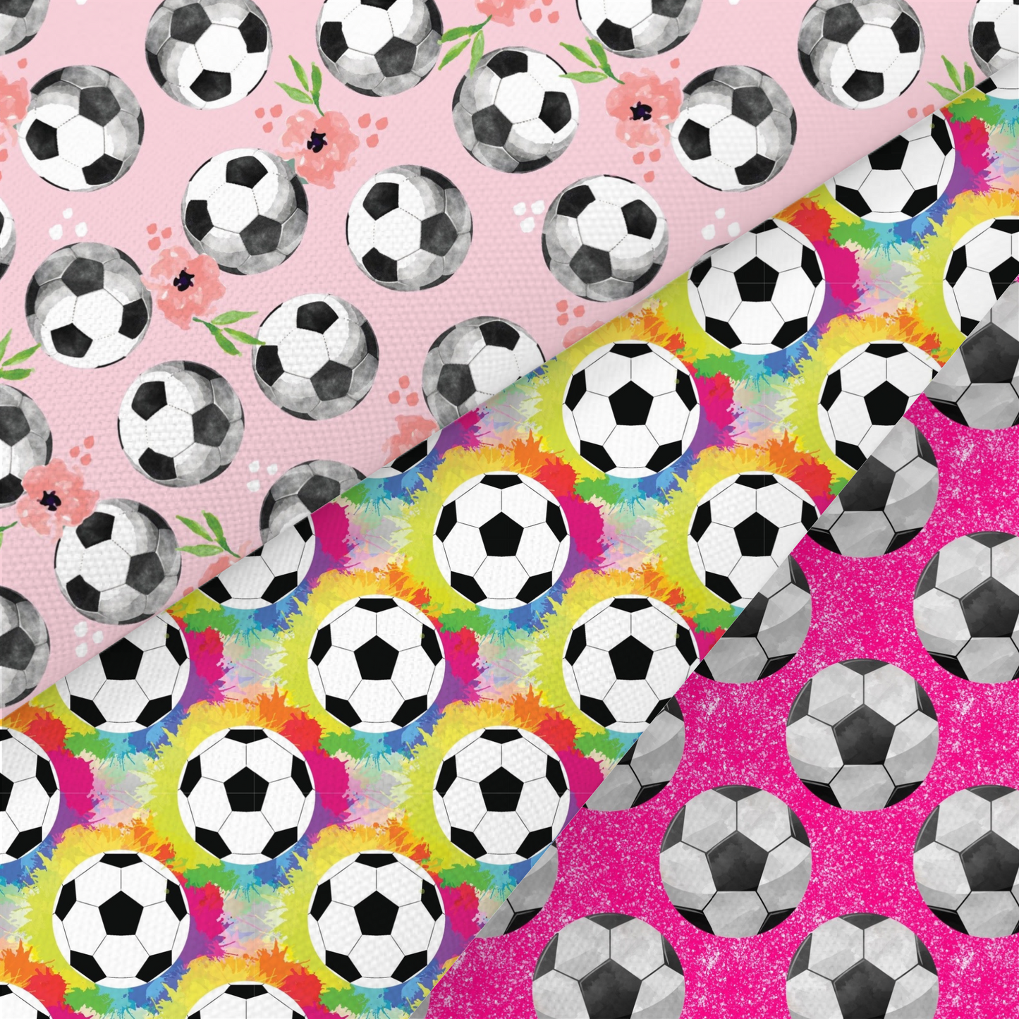 Football Printed Fabric