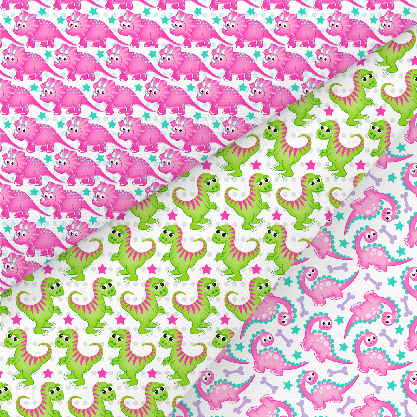 Dinosaur Printed Fabric