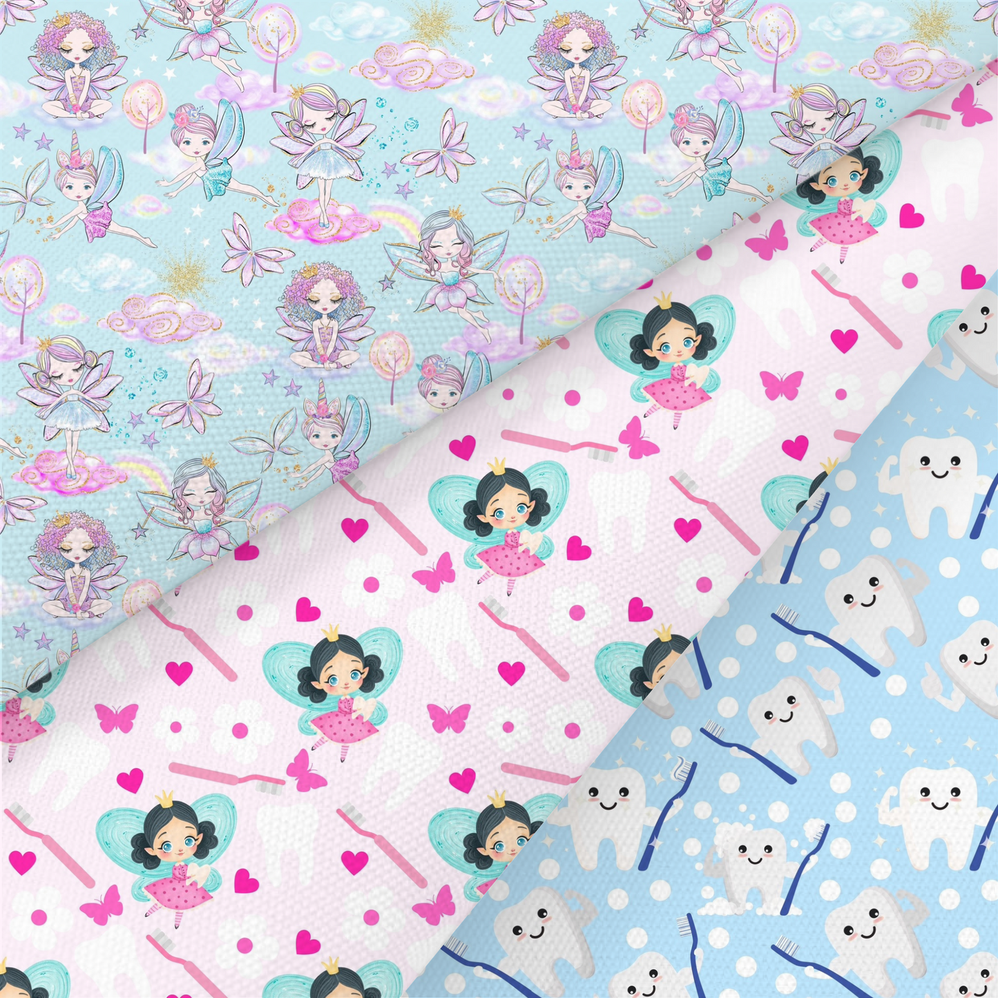 Toothfairy Printed Fabric