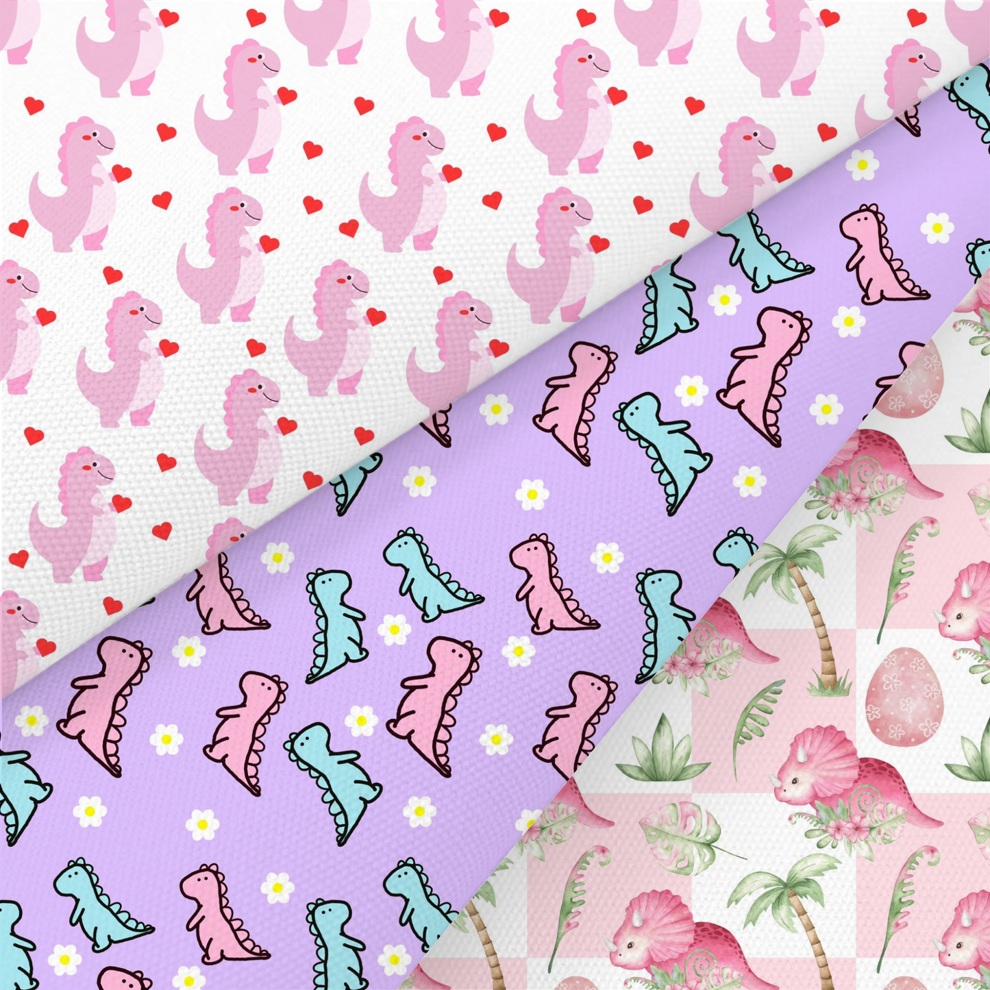 Dinosaur Printed Fabric