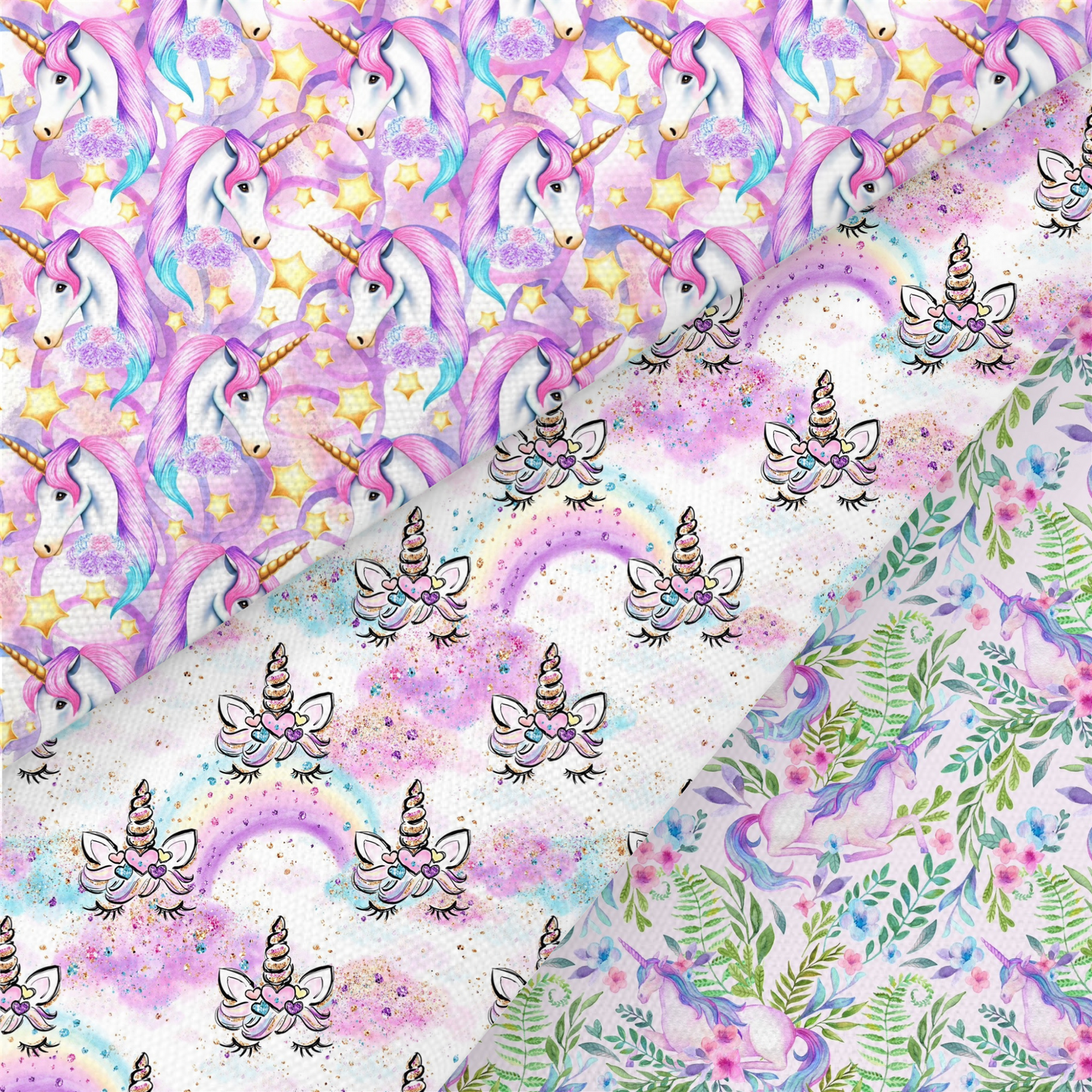 Unicorn Printed Fabric