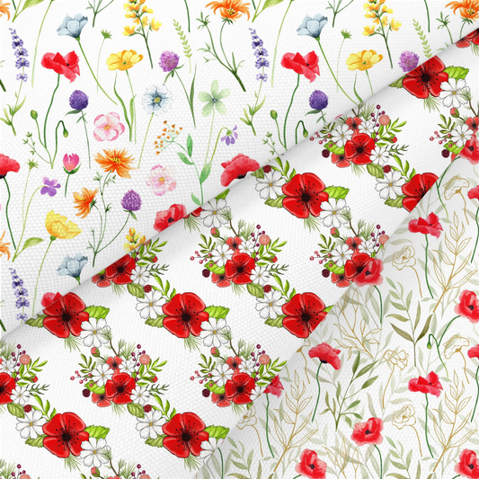 Poppy Printed Fabric