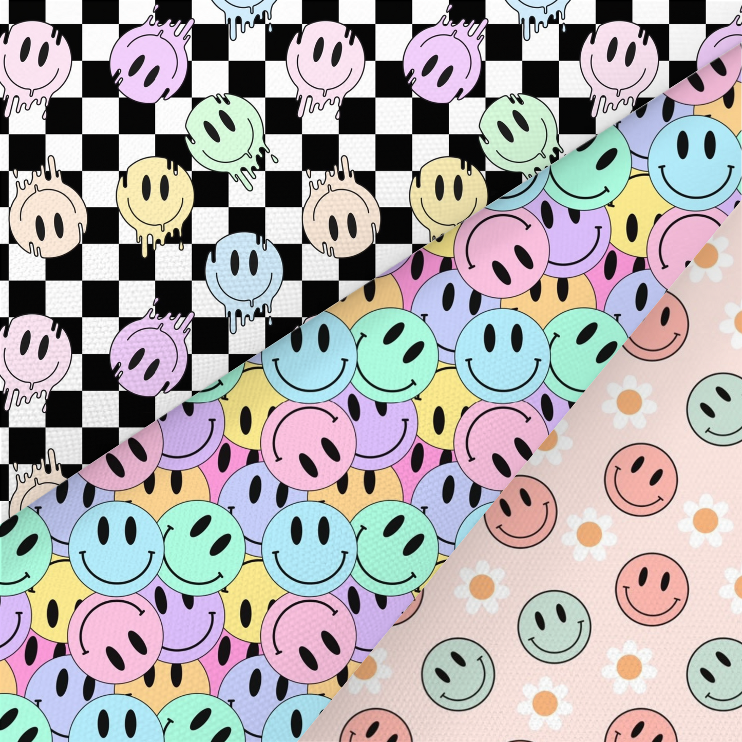 Smiley Printed Fabric