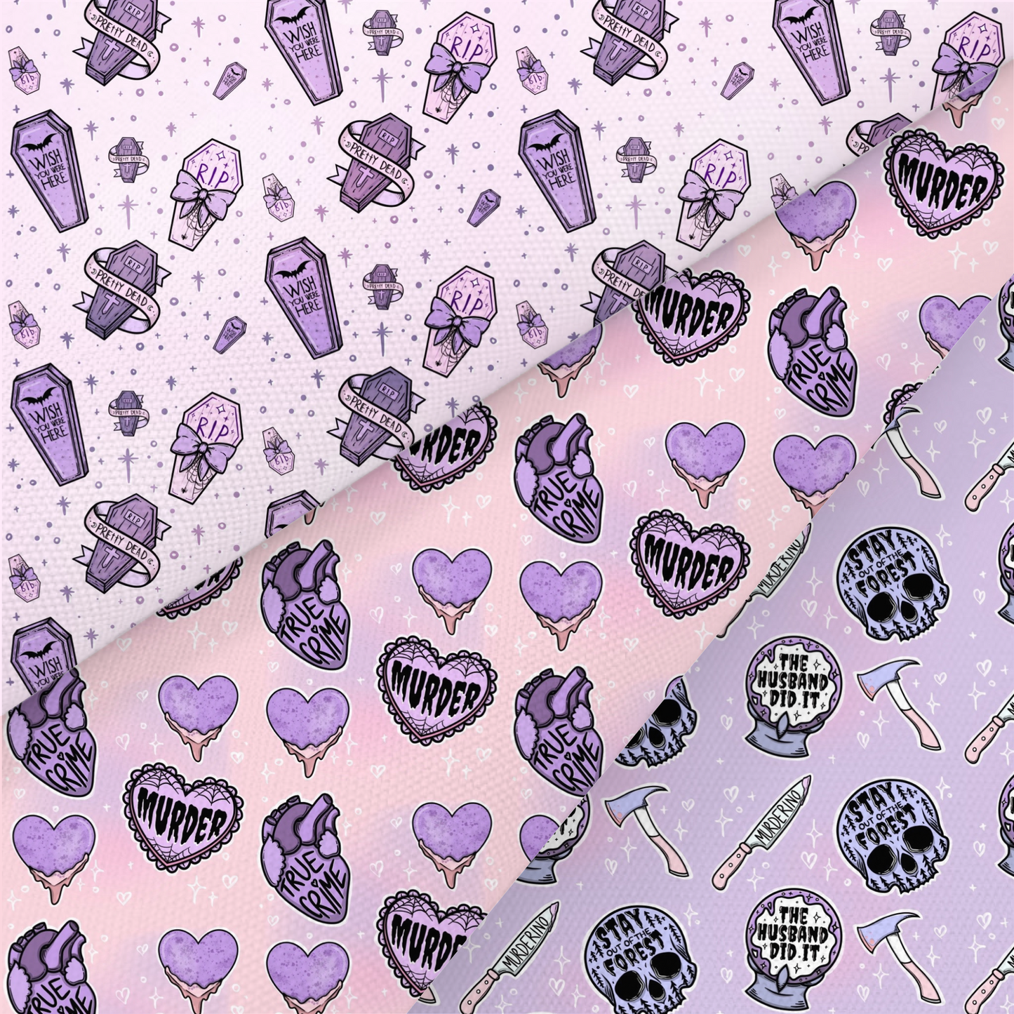 Halloween Printed Fabric