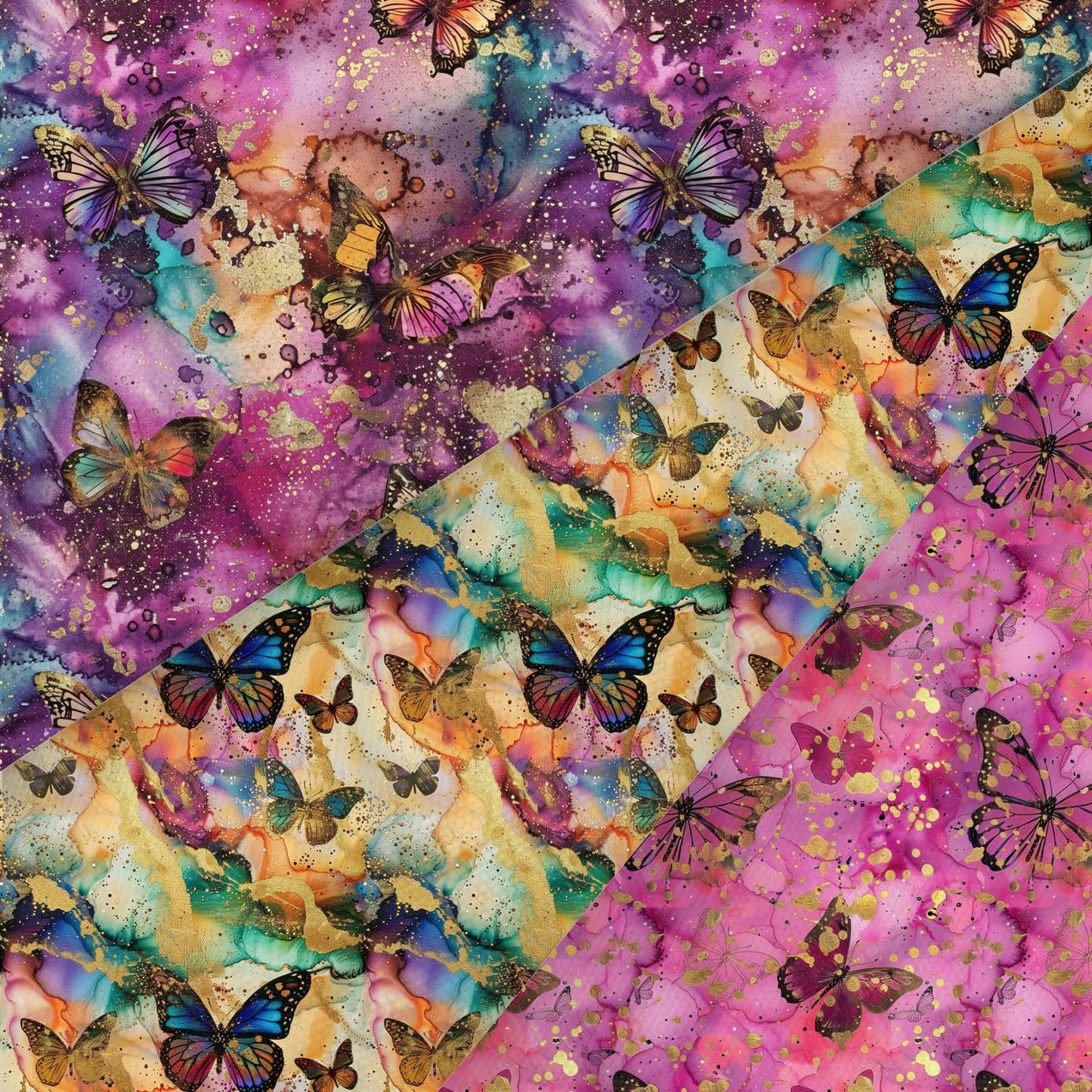 Butterfly Printed Fabric