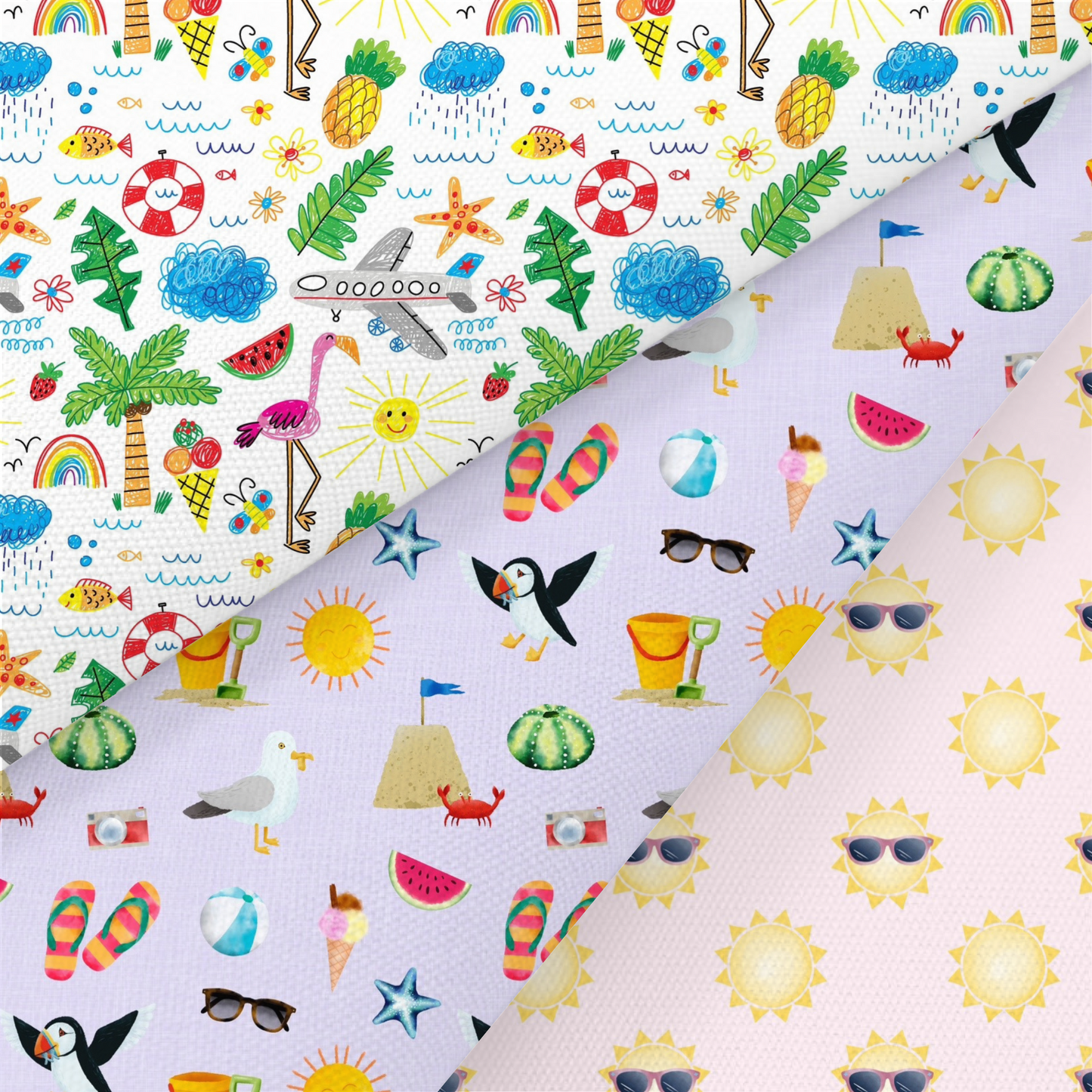 Summer Printed Fabric