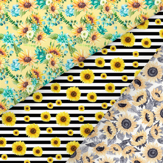 Sunflower Printed Fabric