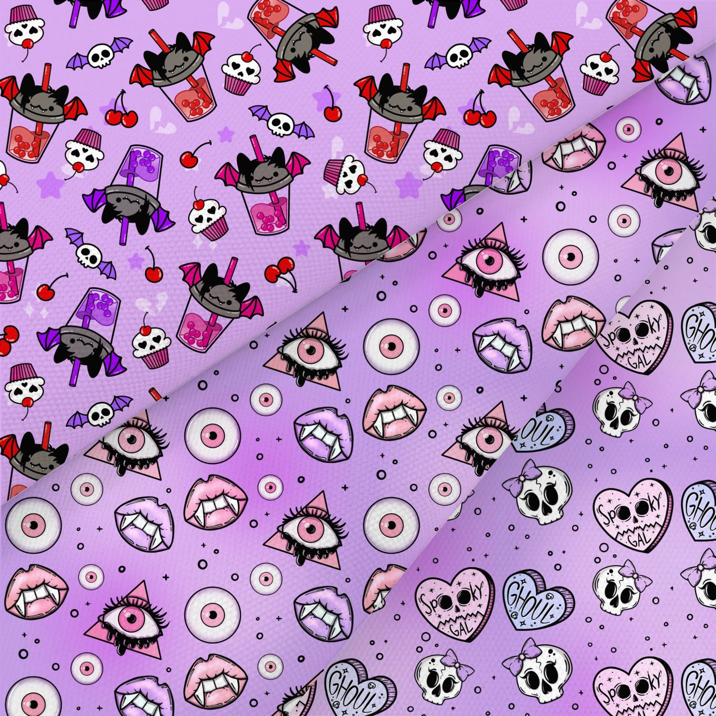 Halloween Printed Fabric