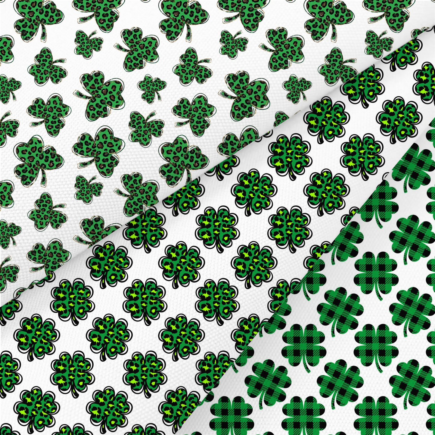 St Patricks Day Printed Fabric