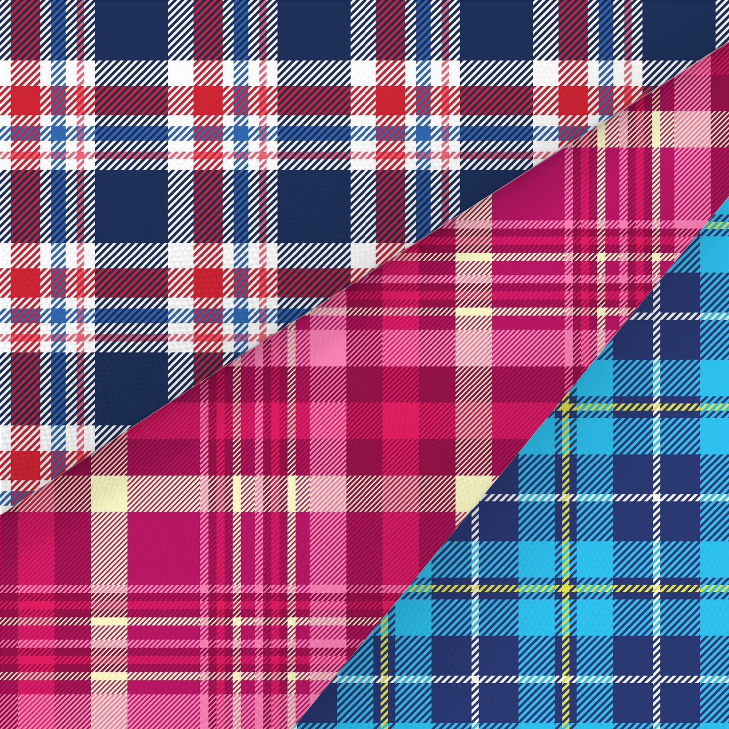 Tartan Printed Fabric