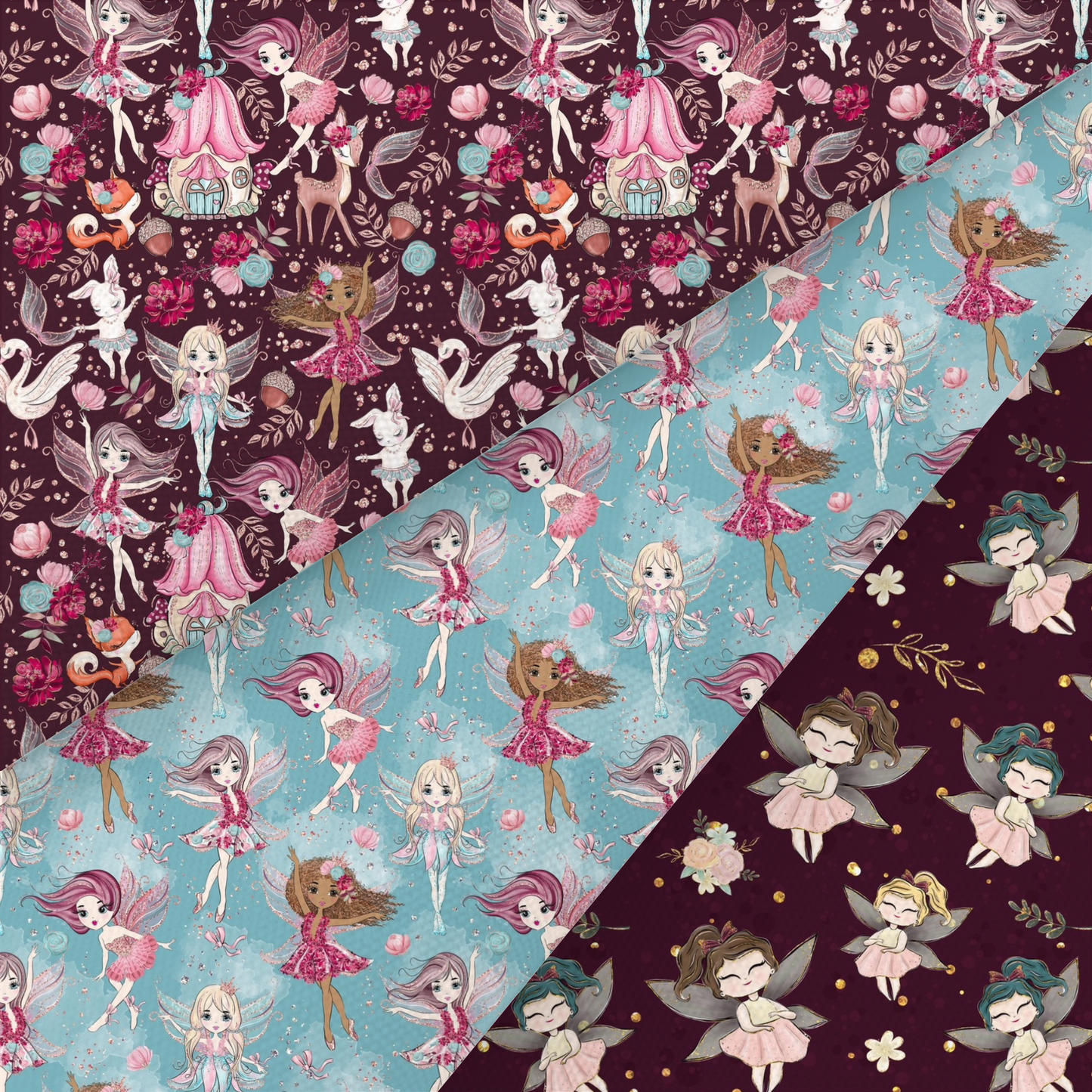 Fairy Printed Fabric