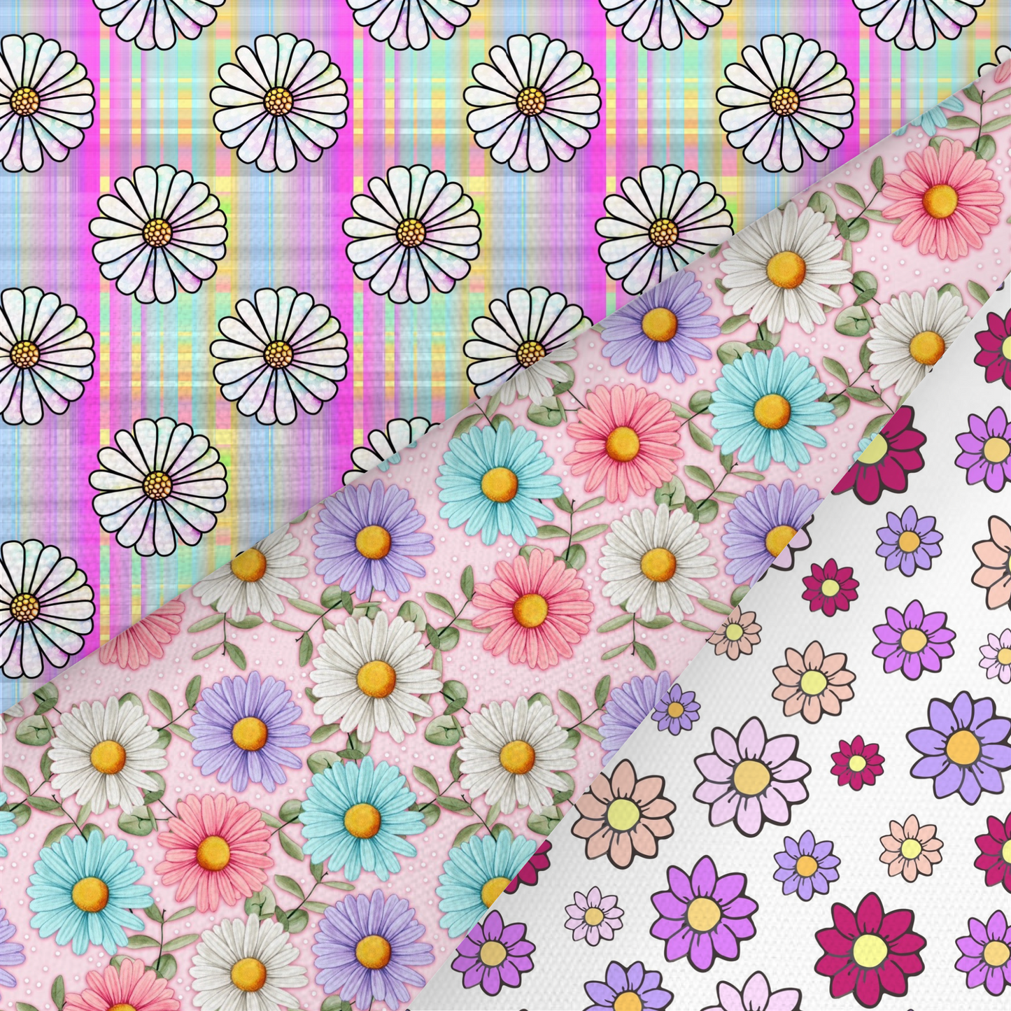 Daisy Printed Fabric