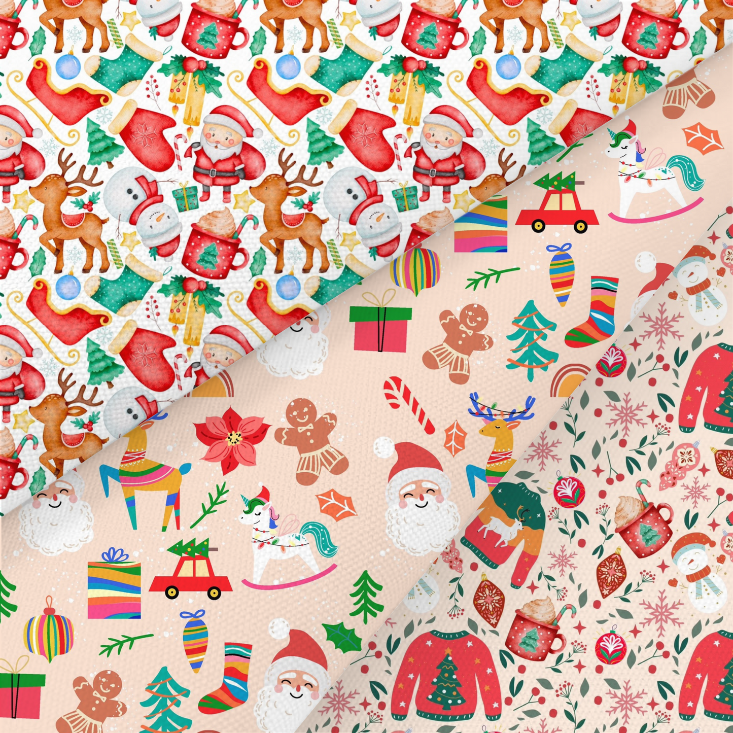 Christmas Printed Fabric