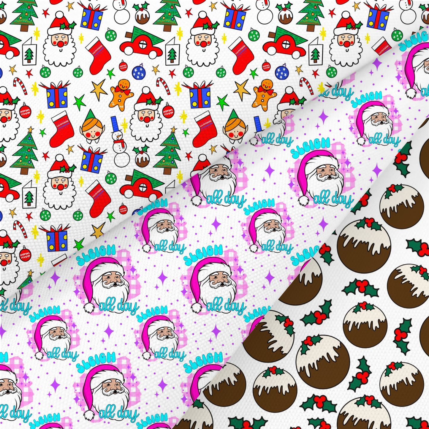 Christmas Printed Fabric