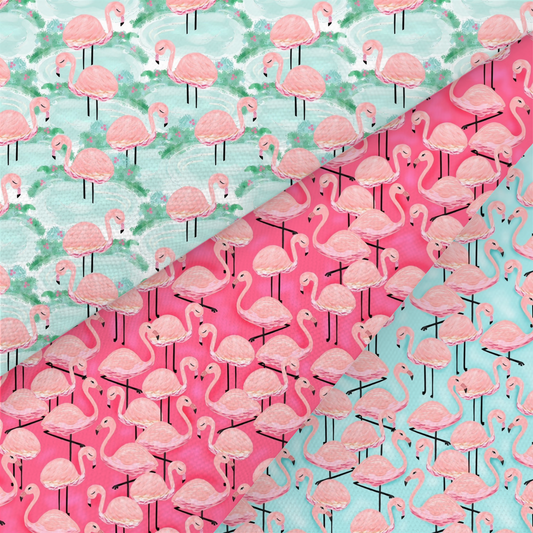 Flamingo Printed Fabric