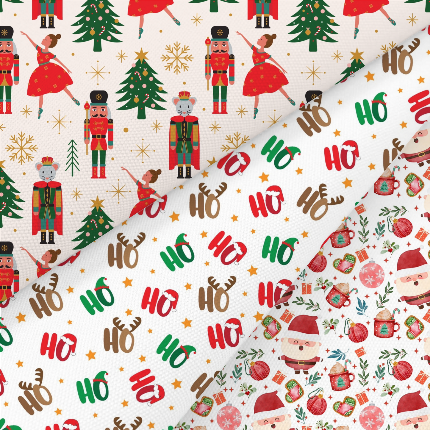 Christmas Printed Fabric