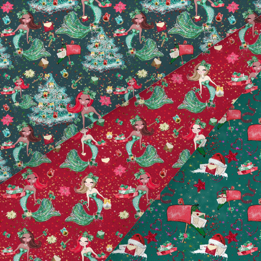 Christmas Printed Fabric