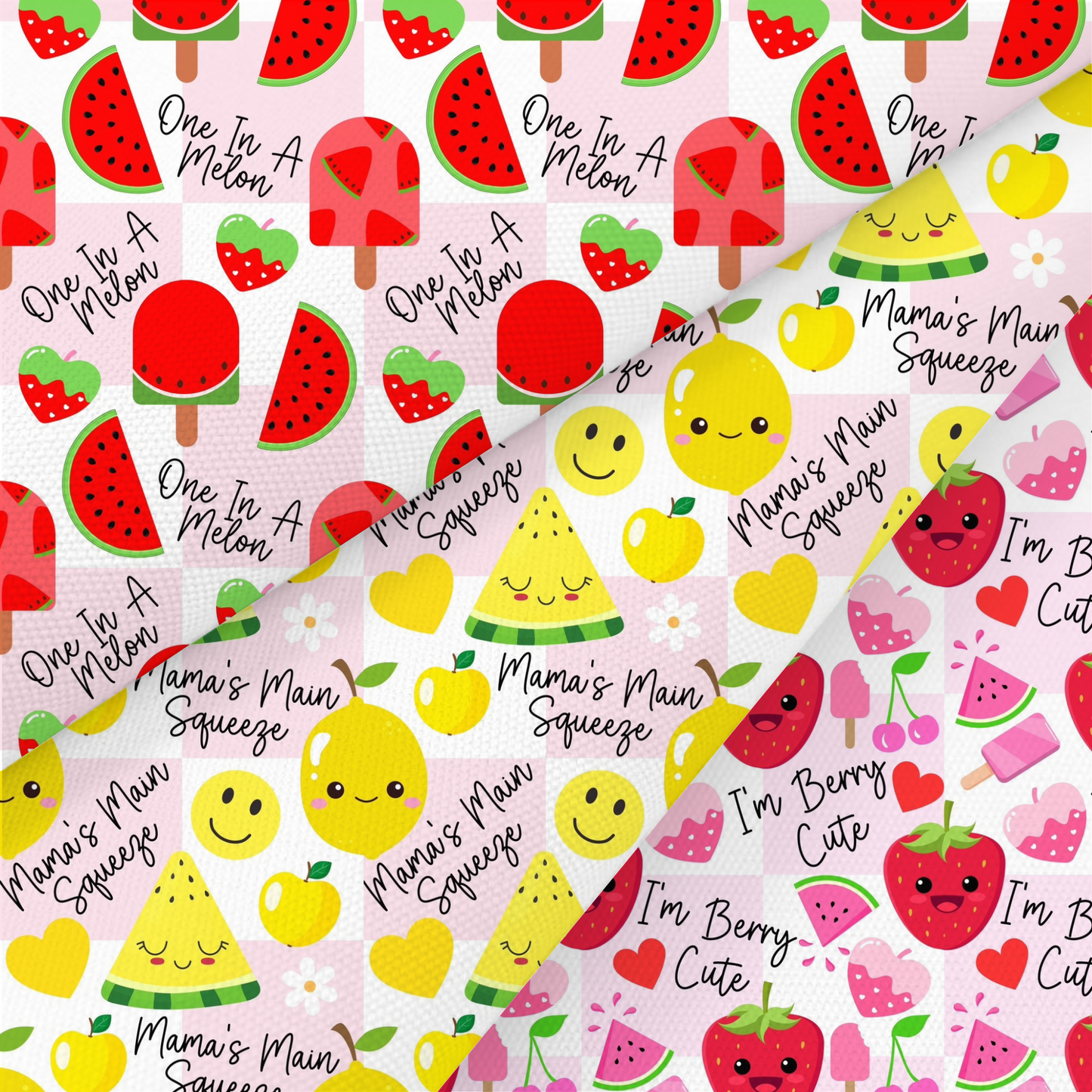 Fruit Printed Fabric