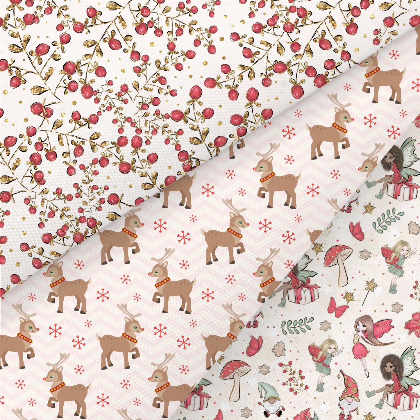 Christmas Printed Fabric