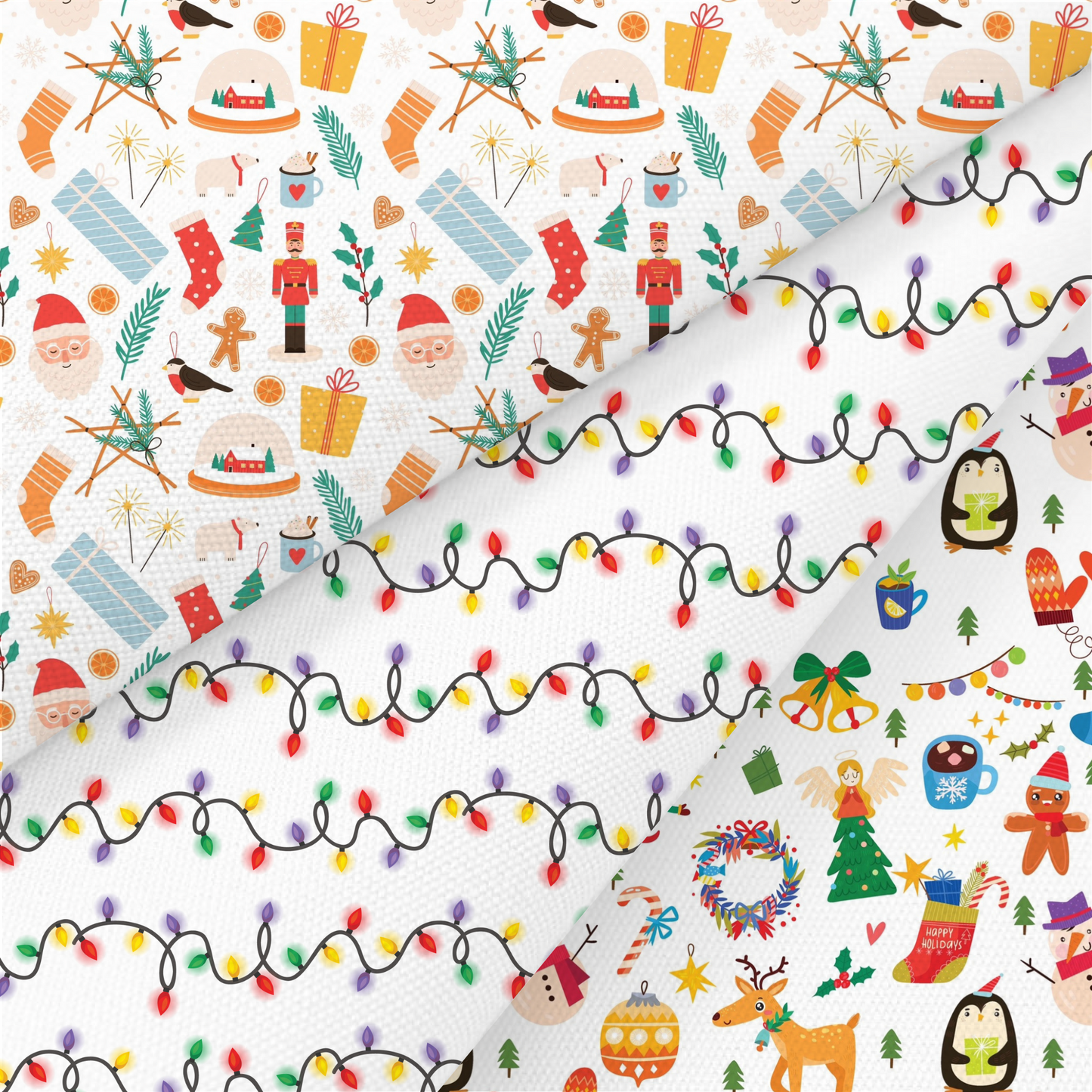 Christmas Printed Fabric