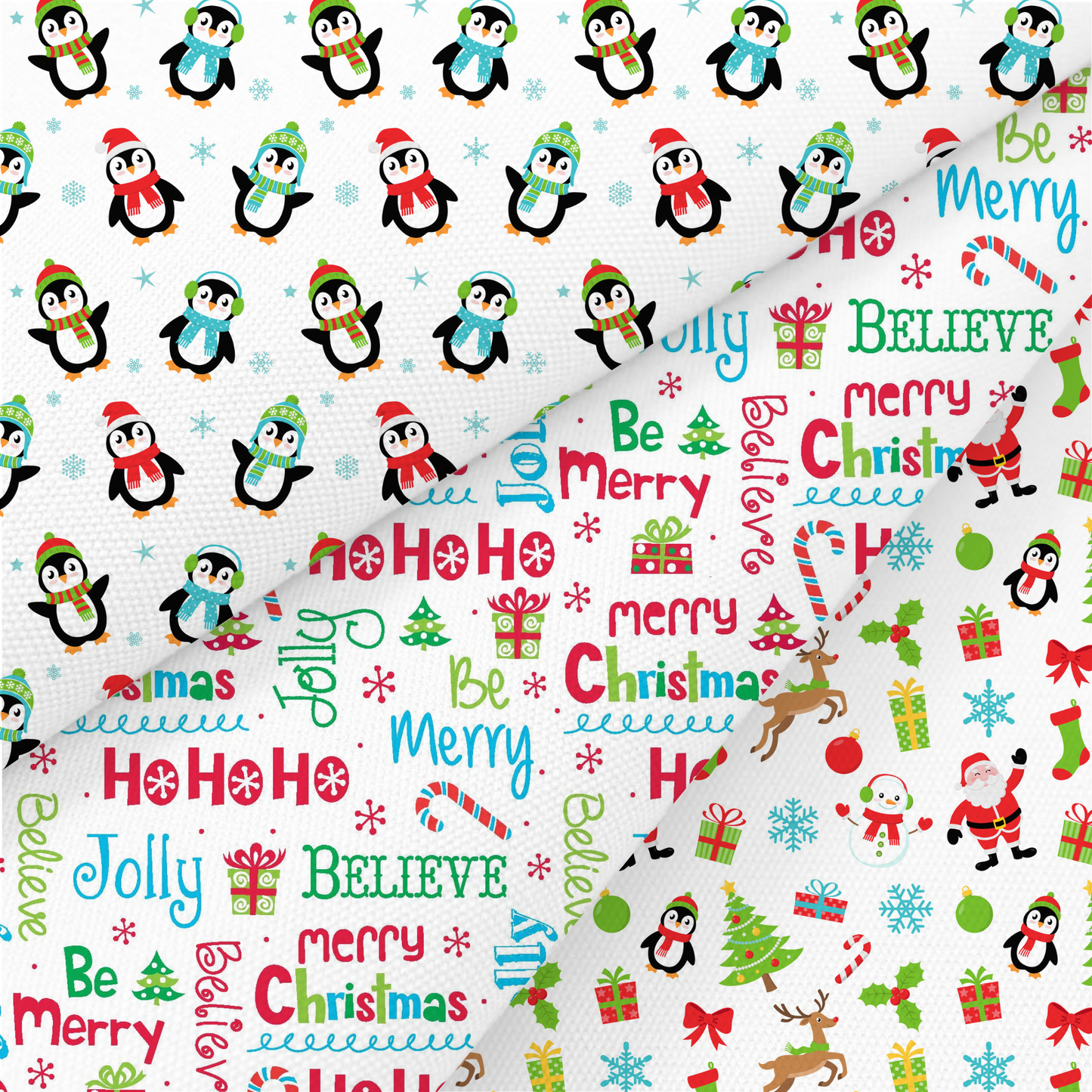 Christmas Printed Fabric