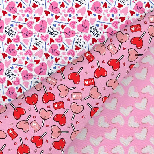 Valentines Printed Fabric