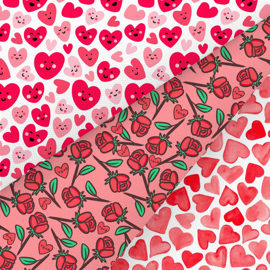 Valentines Printed Fabric