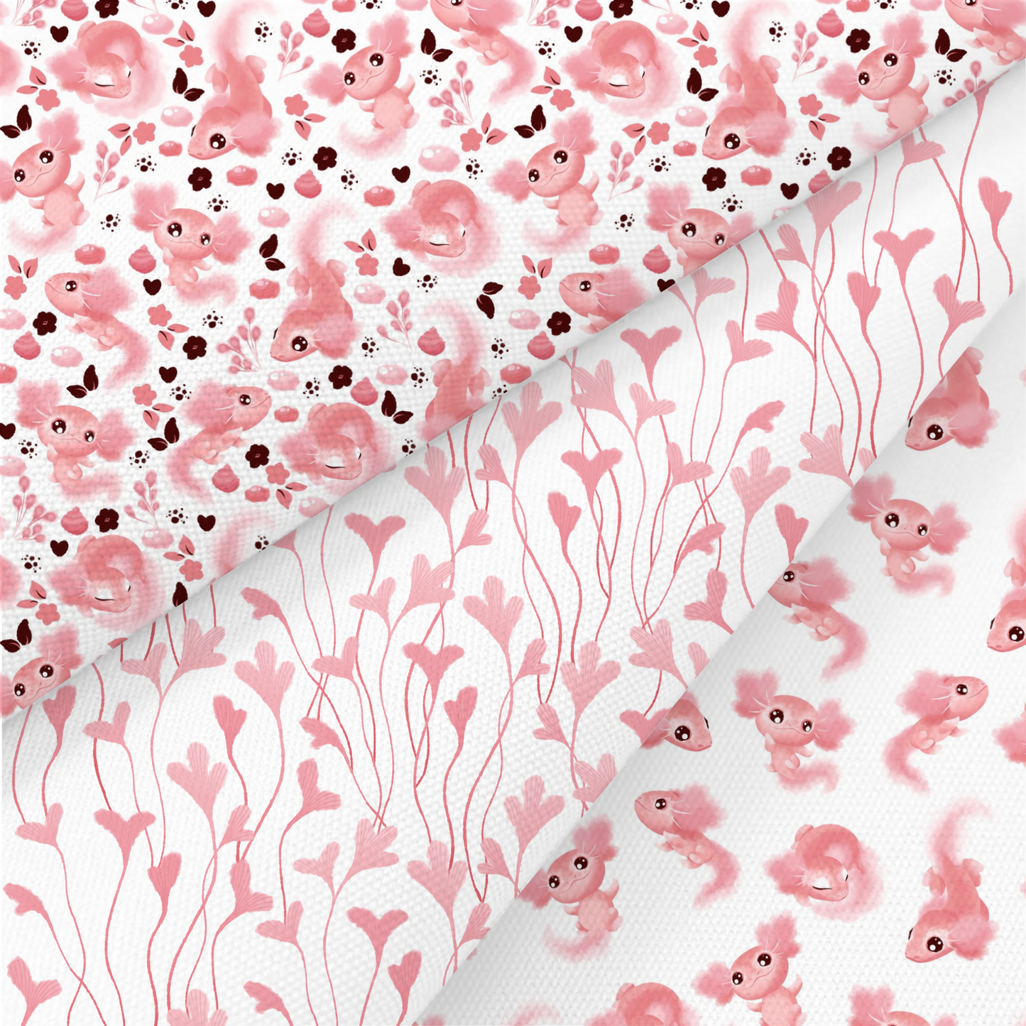 Axolotl Printed Fabric