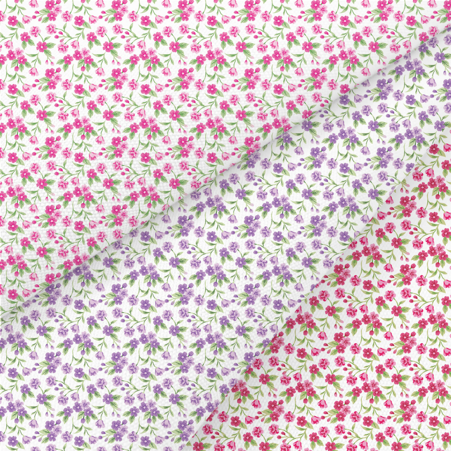 Ditsy Floral Printed Fabric