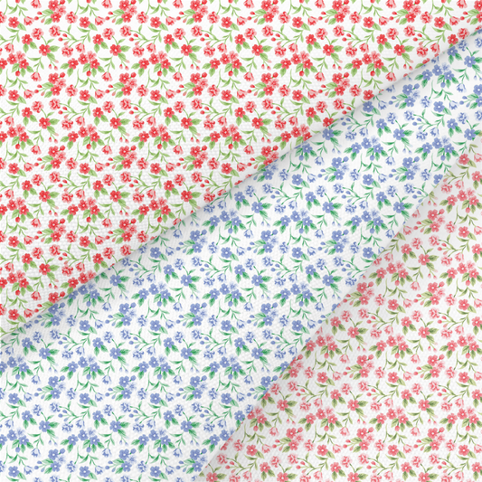 Ditsy Floral Printed Fabric