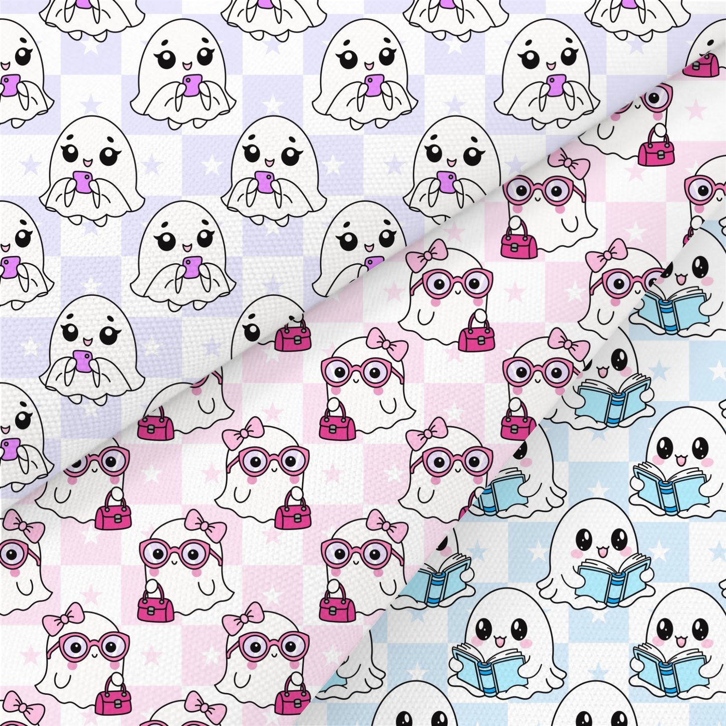 Ghosts Printed Fabric