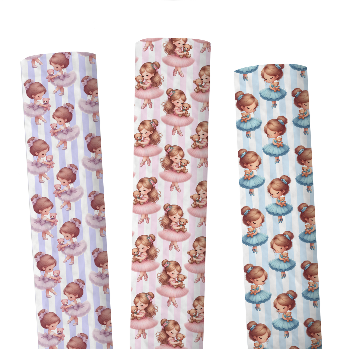 Ballerina And Teddy Bear Leather Bundle